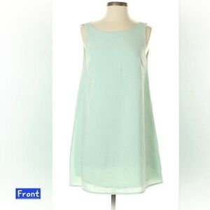 Tobi Sleeveless Mint Shift Dress